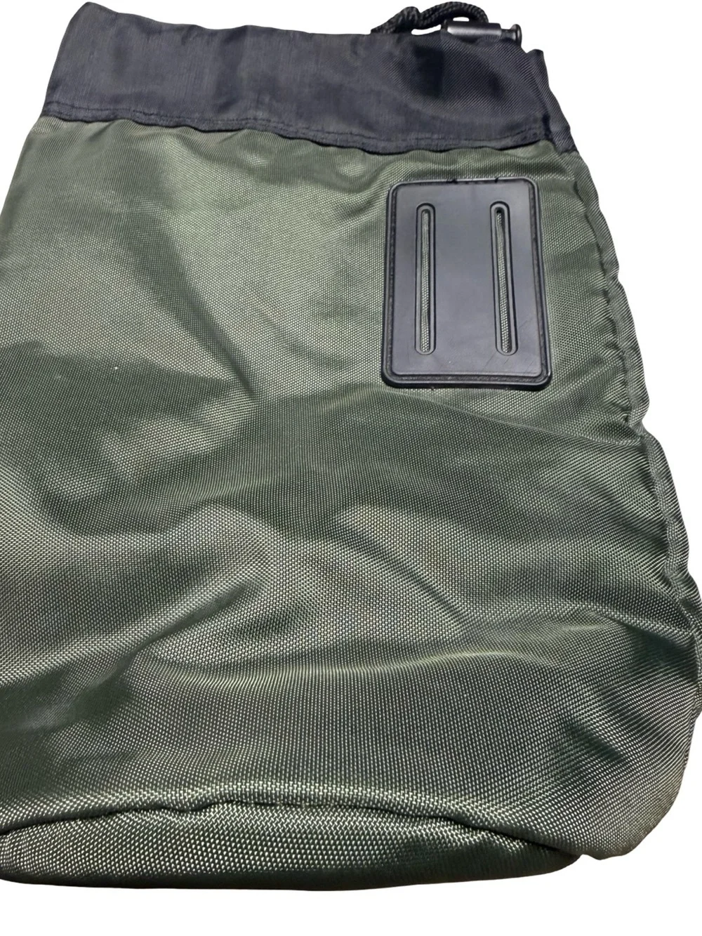 Domke padded lens or accessory pouch with drawstring.
